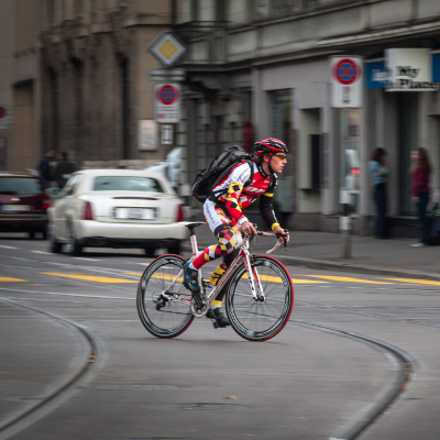bike in city